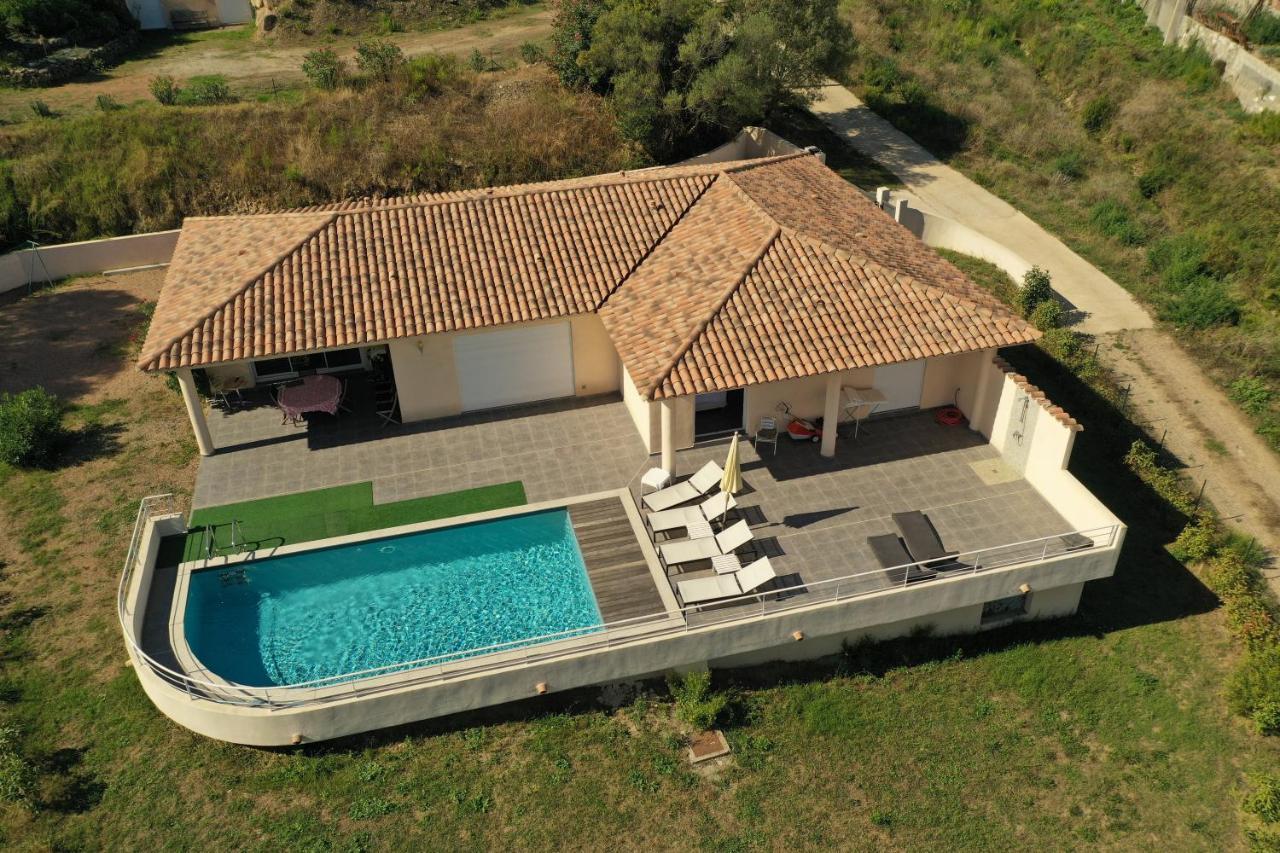 Villa Climatisee Avec Piscine Sari-Solenzara Esterno foto